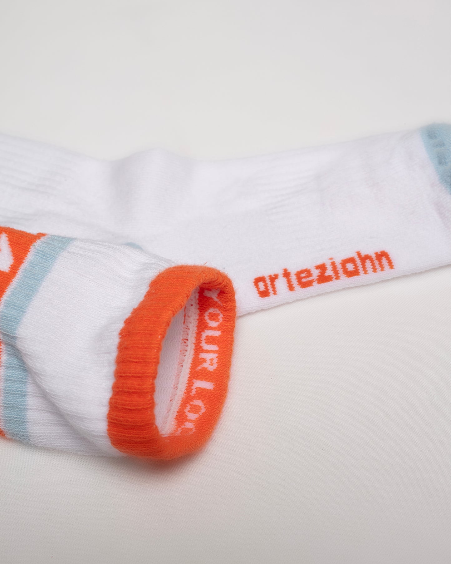 since 1984 Orange-Blue Beyaz Unisex Spor & Lifestyle Çorap