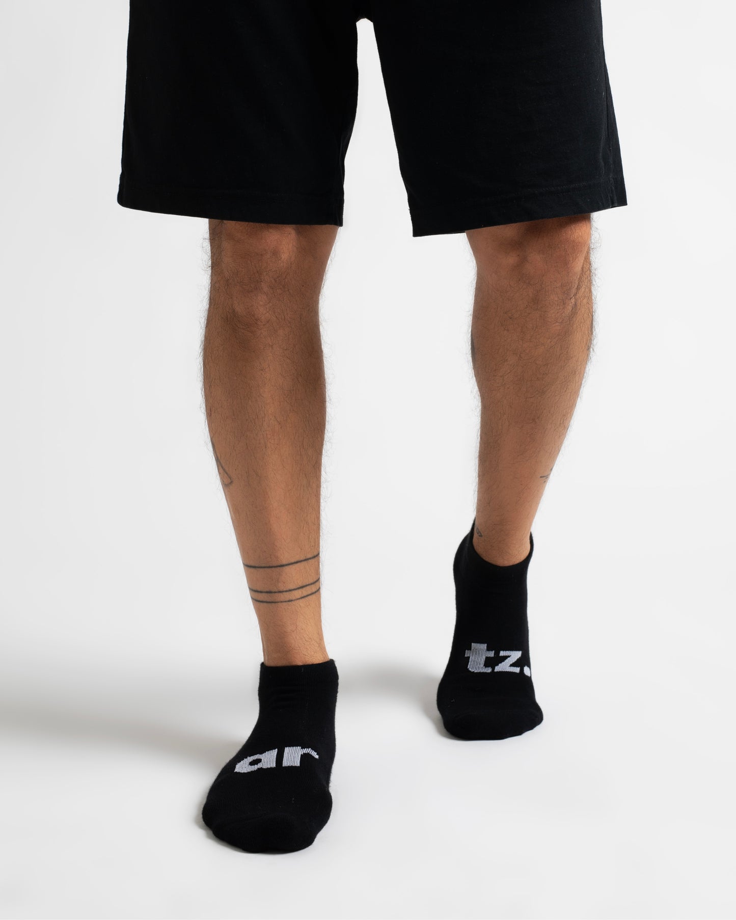 Ankle 1/3 Off-Black Siyah Unisex Kısa Spor & Lifestyle çorap