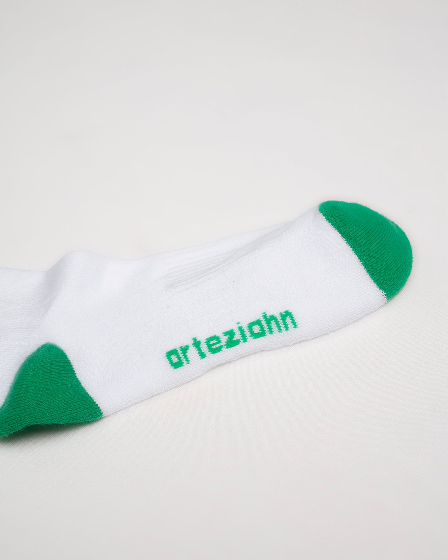 Retro Ever Green (3PACK) Yeşil - Beyaz Unisex Lifestyle & Spor Organik 3'lü Çorap Seti