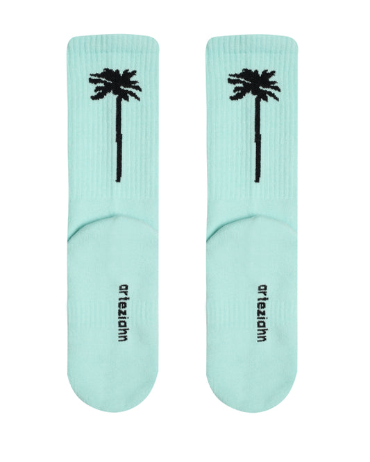 naPalm Blue Mavi Unisex Spor & Lifestyle Pamuklu Havlu Taban Çorap