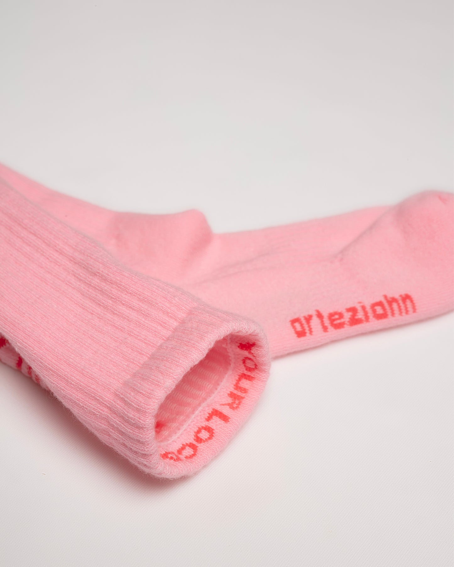 der Kunstz Pink Pembe Unisex Spor & Lifestyle çorap