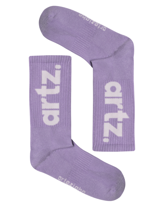 Essentials Lilac lila Unisex Pamuklu Spor Çorap | arteziahn