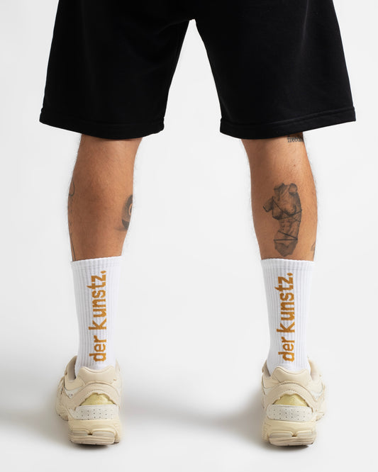 der Kunstz Off-White Beyaz Spor & Lifestyle çorap