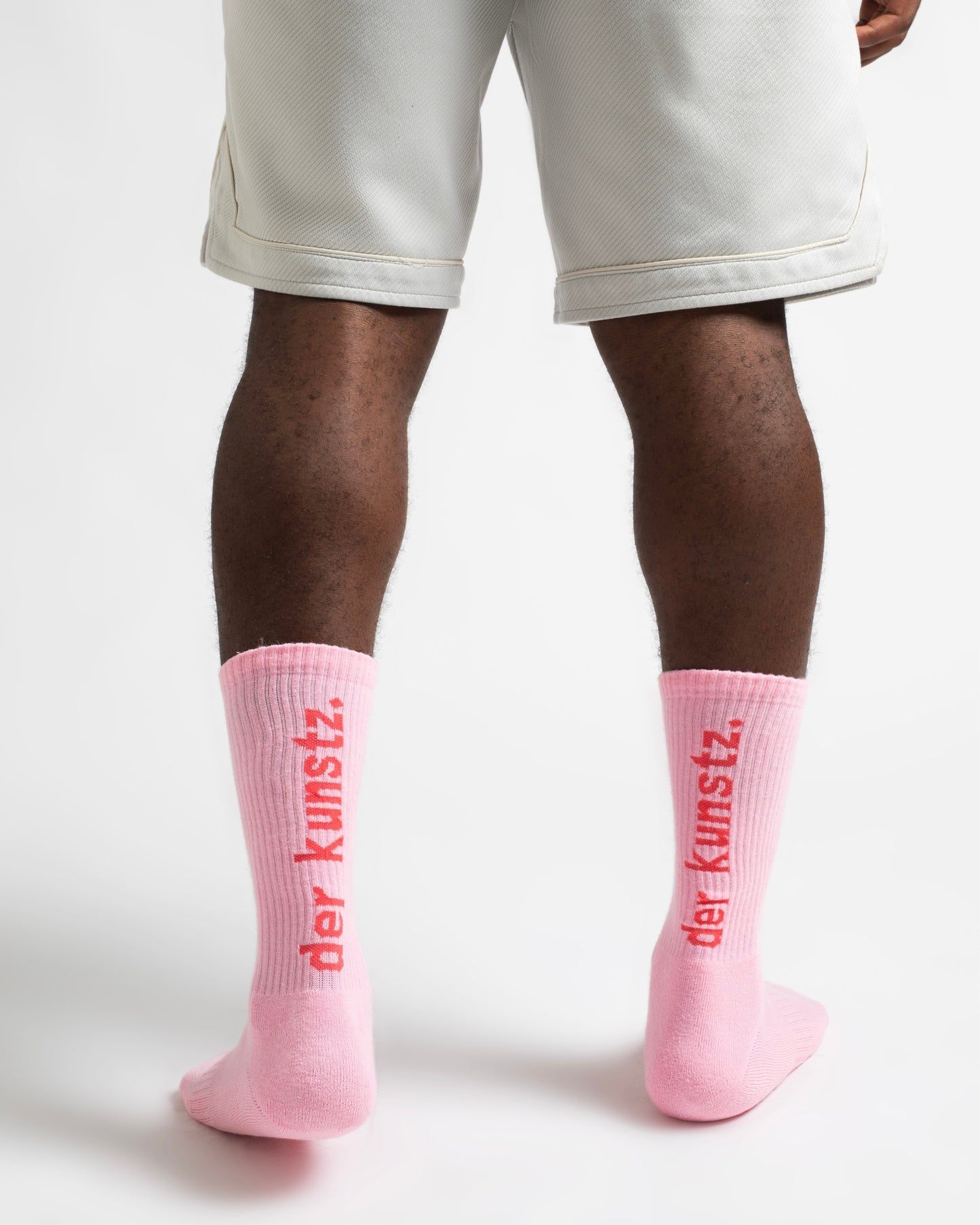 der Kunstz Pink Pembe Unisex Spor & Lifestyle çorap